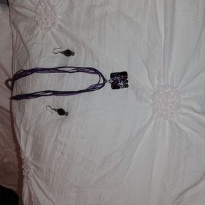 earring and neckless set